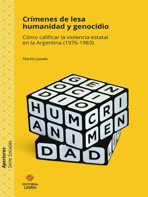 cover image of Crímenes de lesa humanidad y genocidio